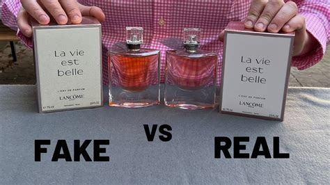 la vida es bella perfume original vs fake|la vie est belle notes.